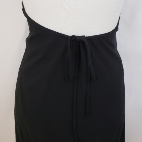 American Apparel Black Bib Dress Size XS /S - Picture 5 of 14